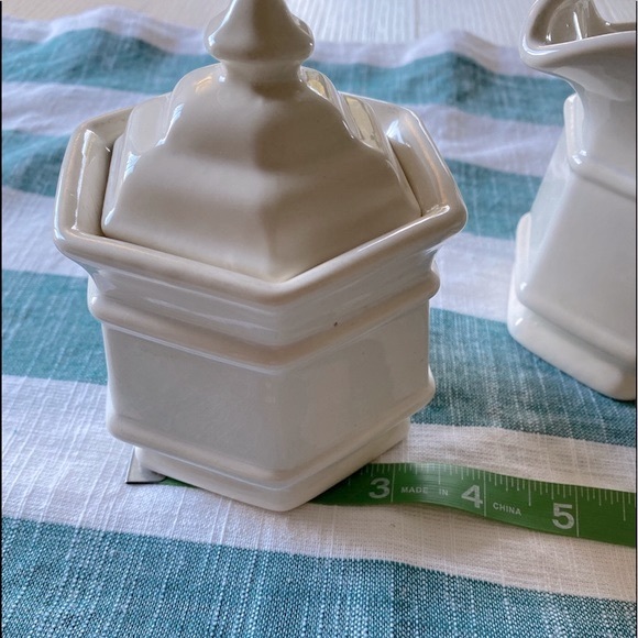 Haeger vintage 1960s creamer/sugar container 3 pcs - Picture 2 of 7